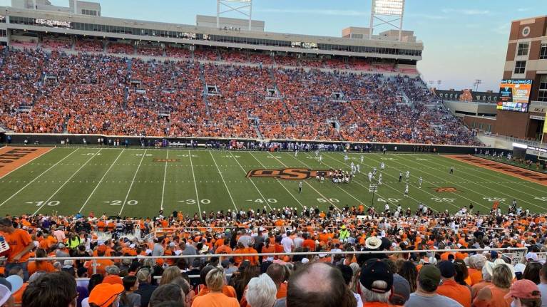 Club (500 Level) | Oklahoma State Cowboys Football vs Arkansas ...