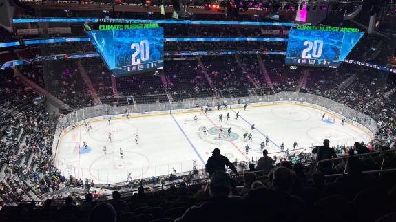 Upper Section 203 at Climate Pledge Arena