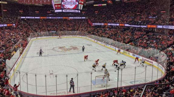 Upper Section 218 at Scotiabank Saddledome