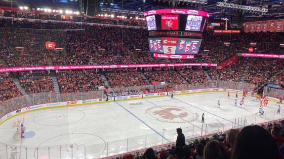 Upper Section 224 at Scotiabank Saddledome