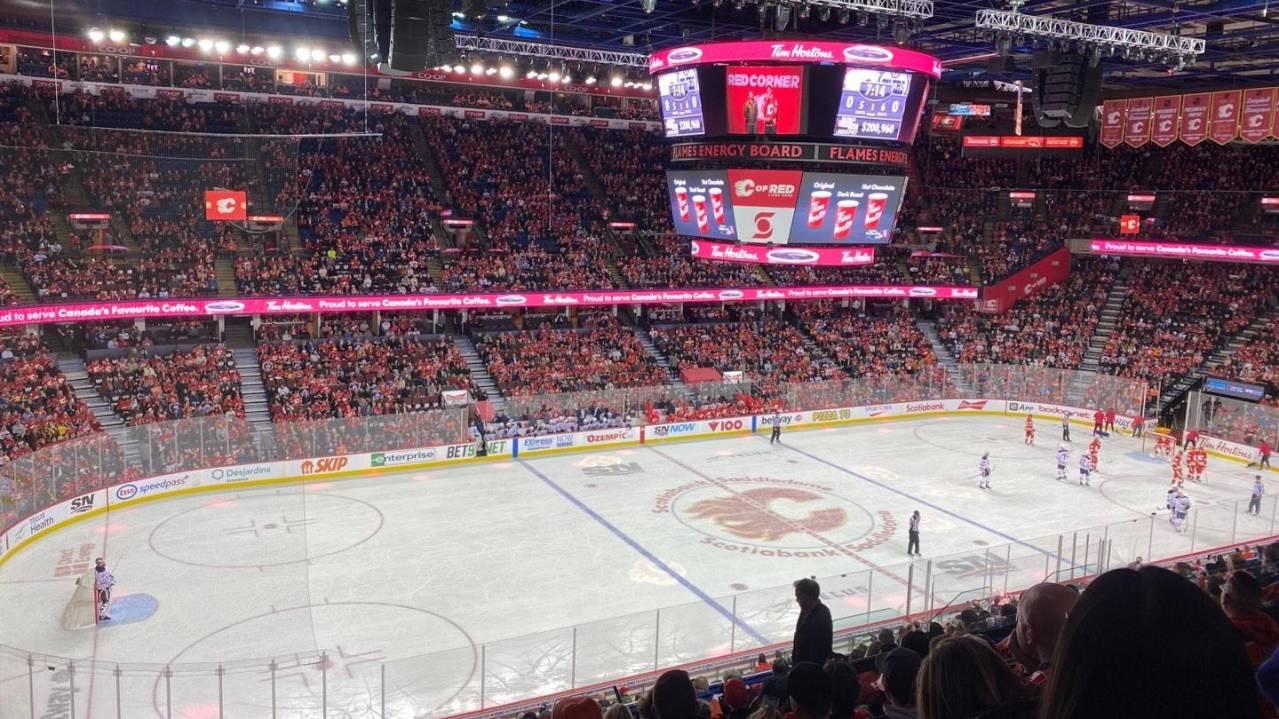 Upper Section 224 at Scotiabank Saddledome