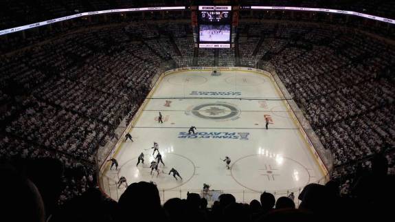 Upper Section 313 at Canada Life Centre