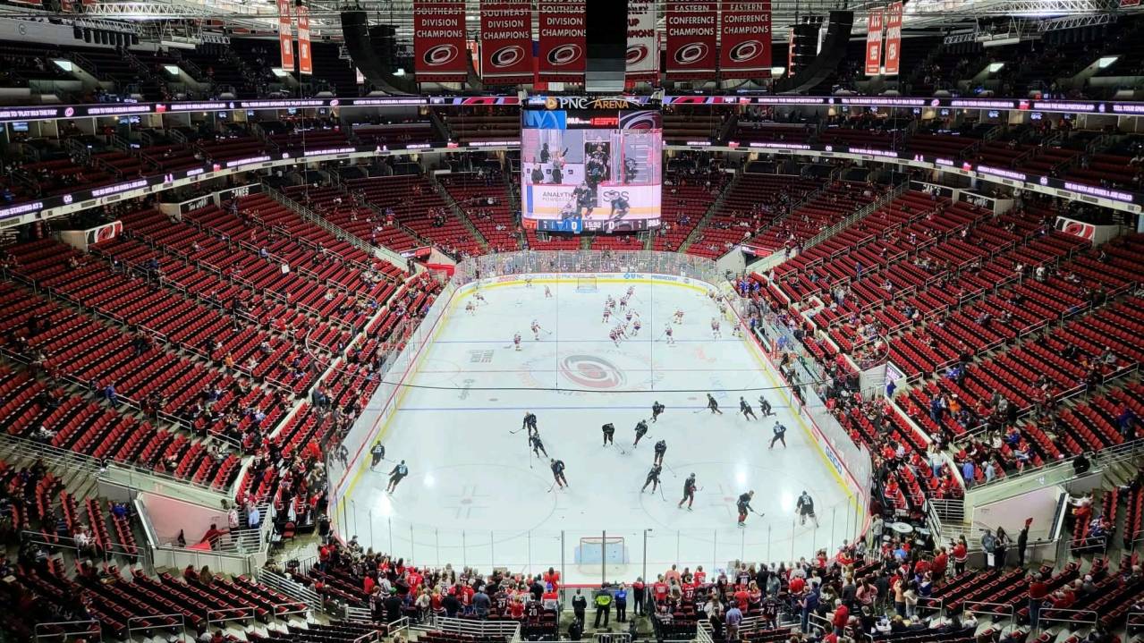 Upper Section 314 at PNC Arena