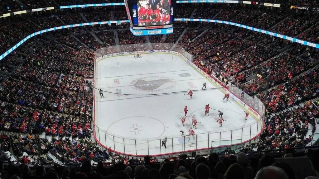 Upper Section 316 at Canadian Tire Centre