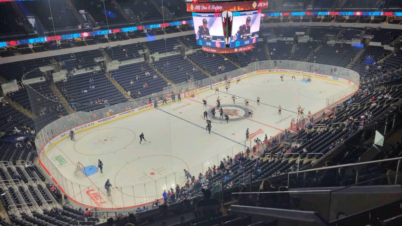 Upper Section 324 at Canada Life Centre