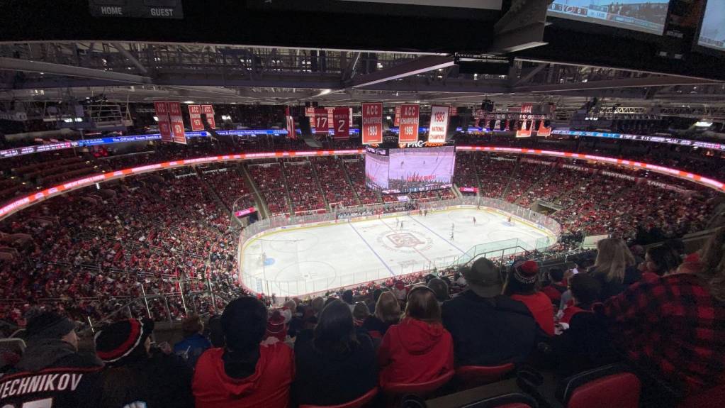 Upper Section 326 at PNC Arena