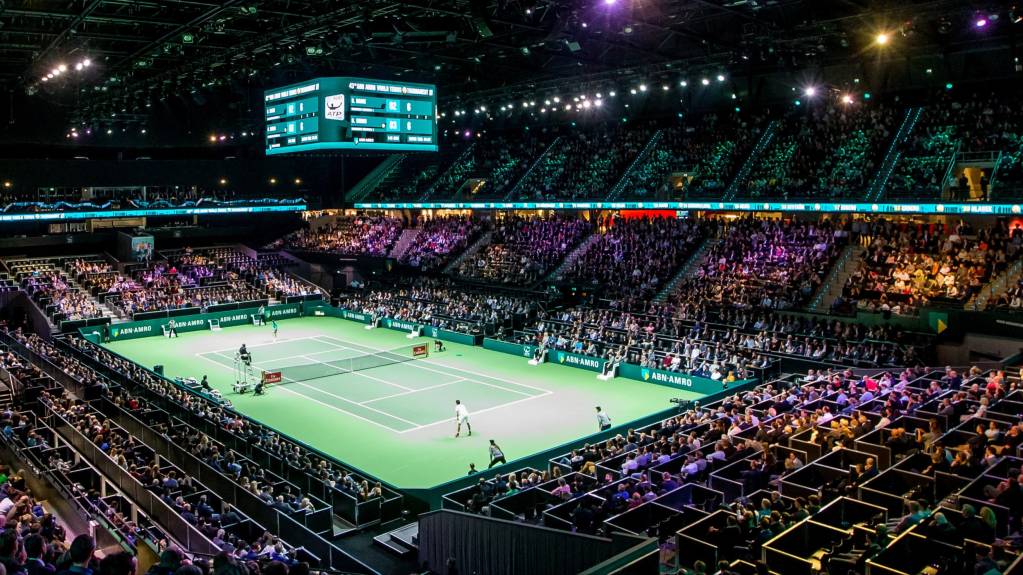Upper Tier seating at the ABN AMRO Open
