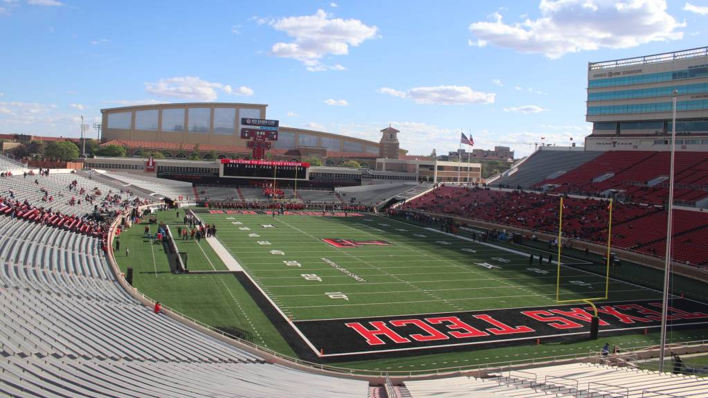 Upper (Sections 102122) Texas Tech Red Raiders Football vs Colorado