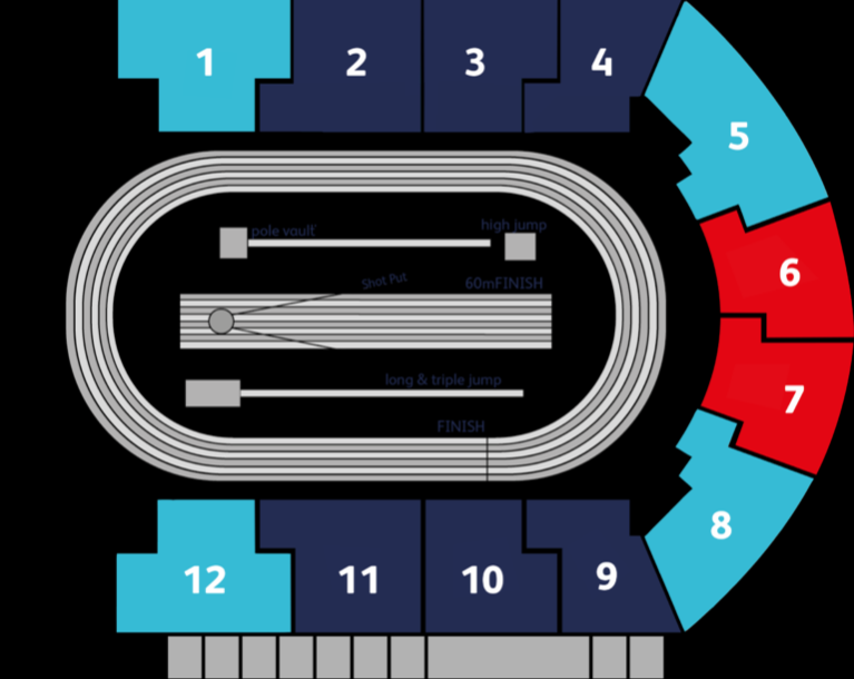 UK Athletics Indoor Championships Tickets Feb 2025* Utilita Arena