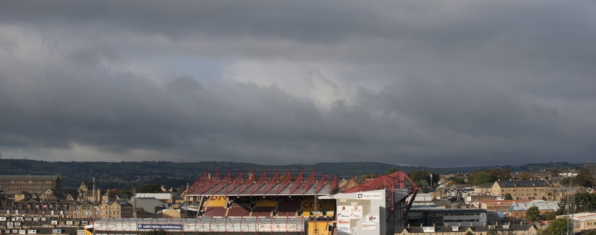 Valley Parade has been home to Bradford City since they were founded in 1903