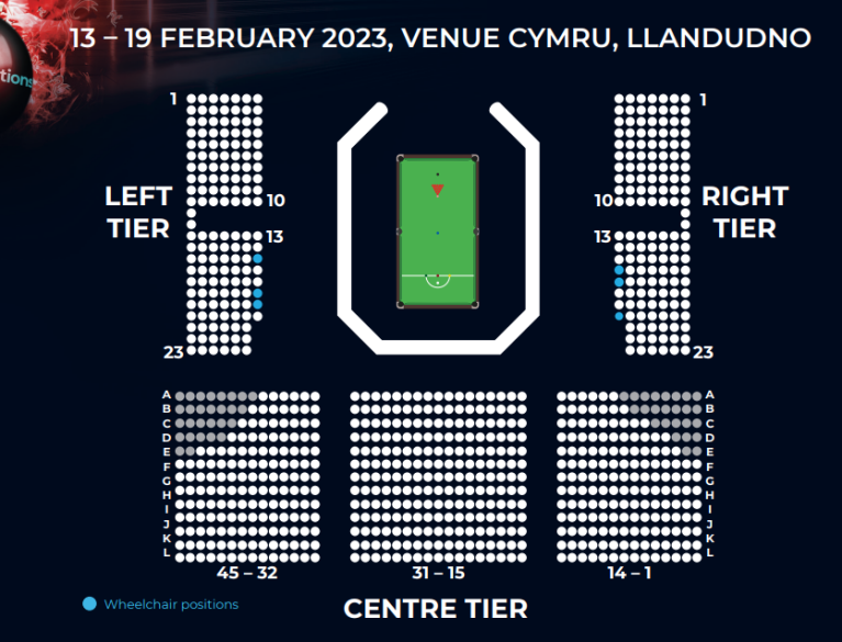 Welsh Open Tickets 1016 Feb 2025 Venue Cymru Koobit