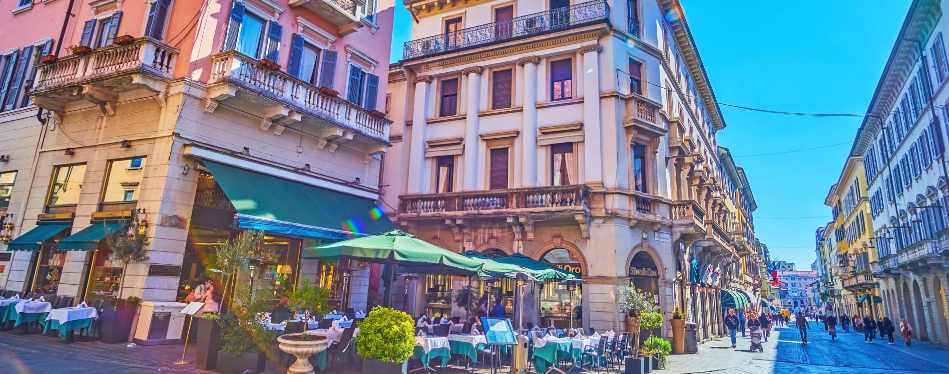 Via Vittorio Emanuele II in Monza