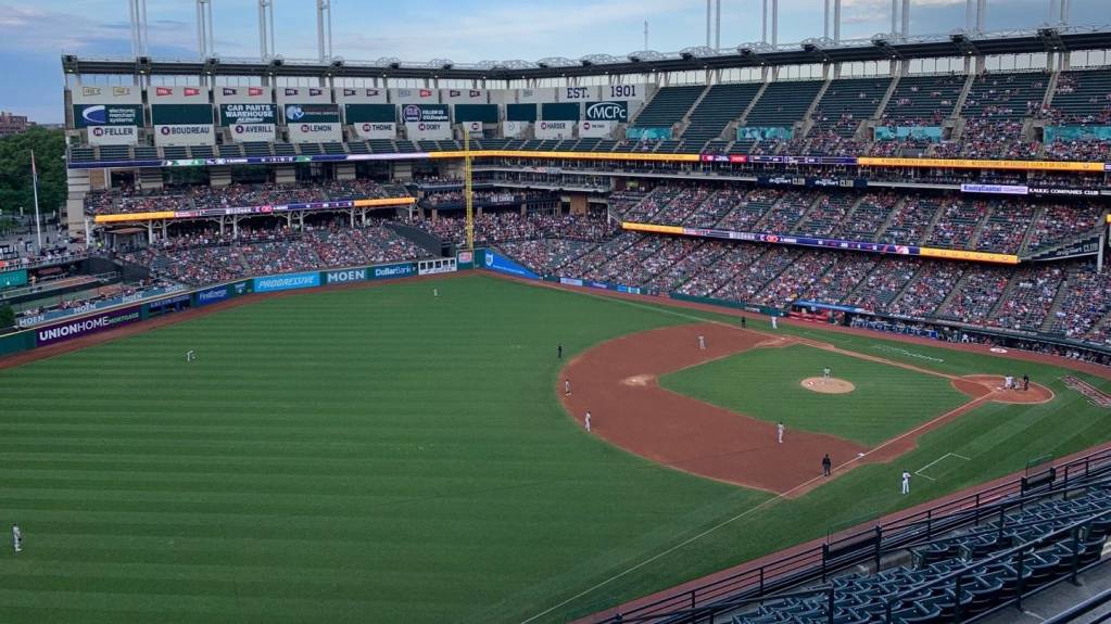 View (400 Level) Cleveland Guardians vs Cincinnati Reds 11 Jun 2025