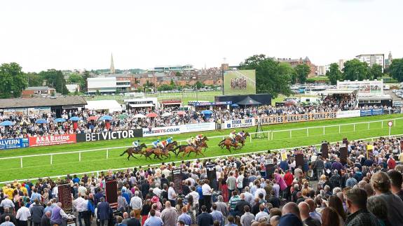 View cross to Centre Course Enclosure
