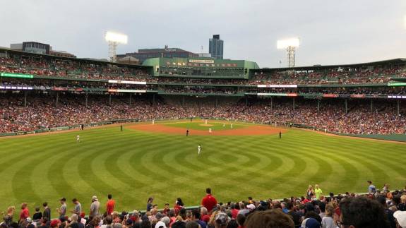 View from Bleachers Section 36
