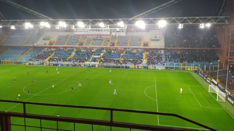 View from Distini stand