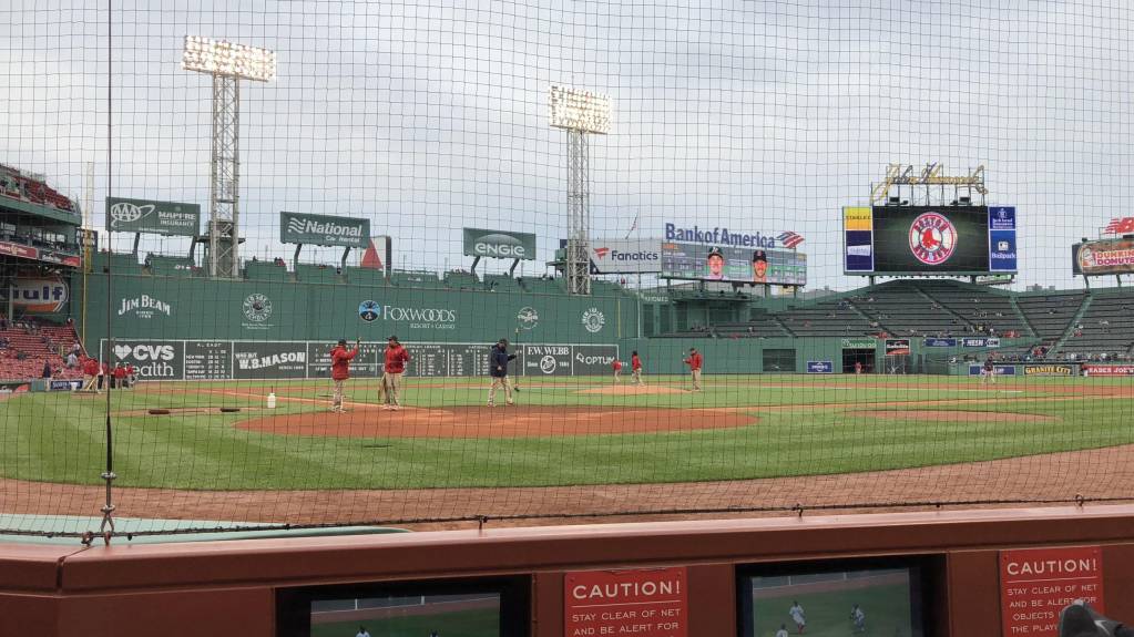 Dugout Box Boston Red Sox vs Cleveland Guardians 2 Sep 2025