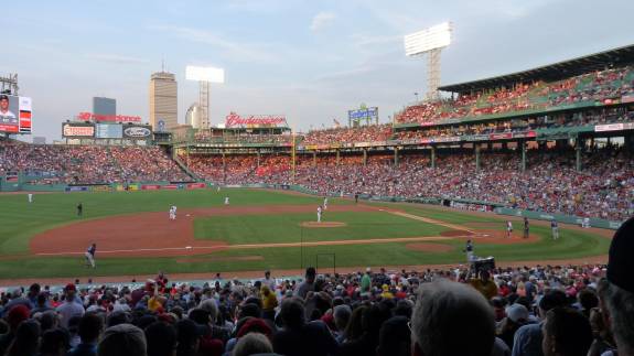 View from Grandstand Section 26