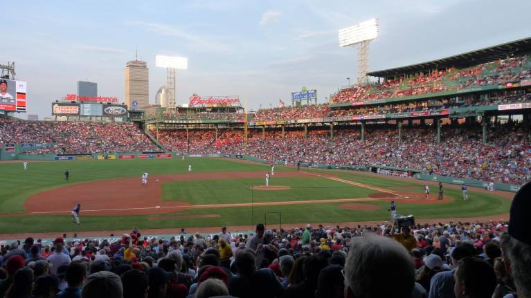 View from Grandstand Section 26