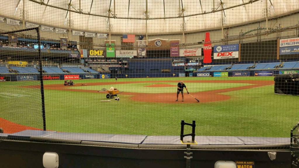 View from Home Plate Club
