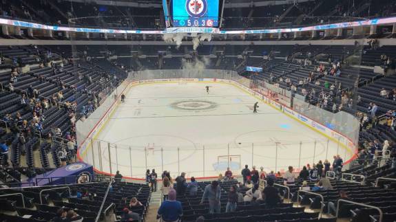 View from just in front of suite level