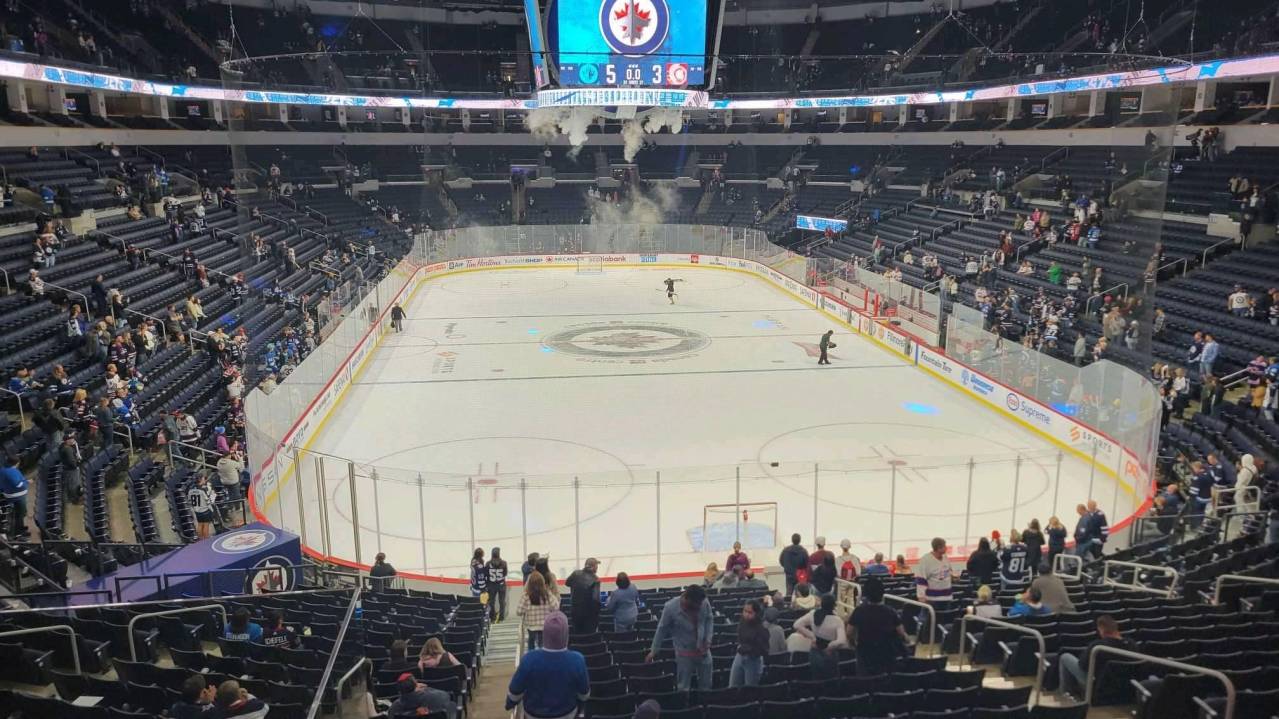 View from just in front of suite level