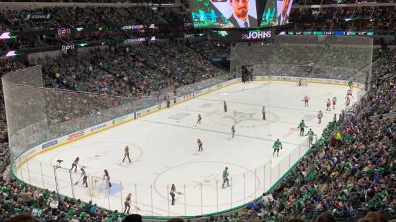 View from just in front of Theatre Box at AAC