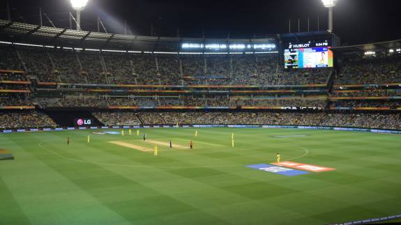 View from one of the MCG's Gold sections