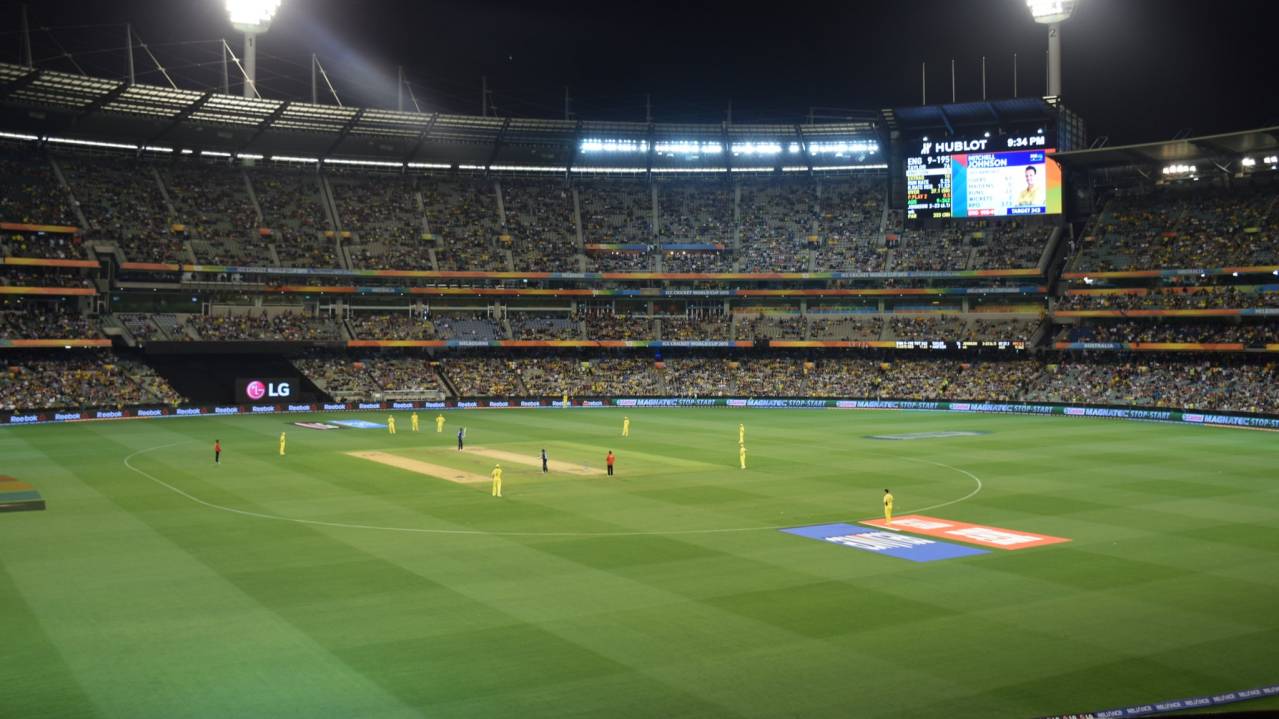 View from one of the MCG's Gold sections