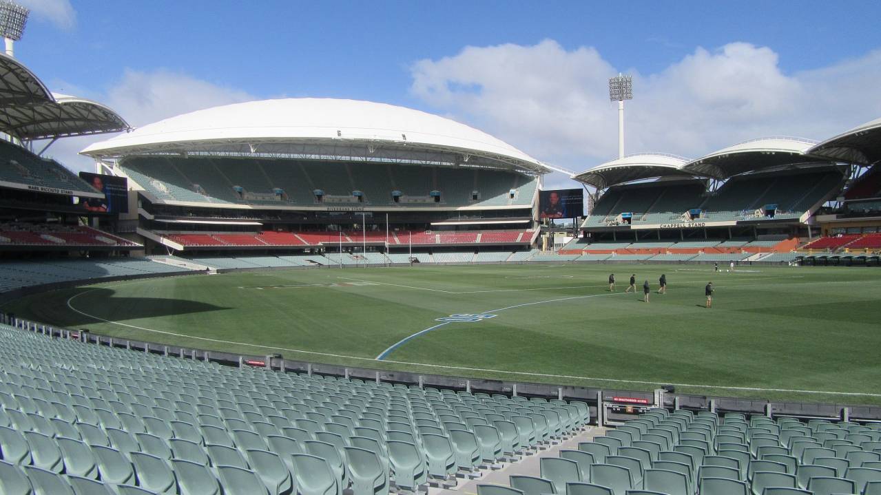 View from one part of the Silver section at the Adelaide Oval