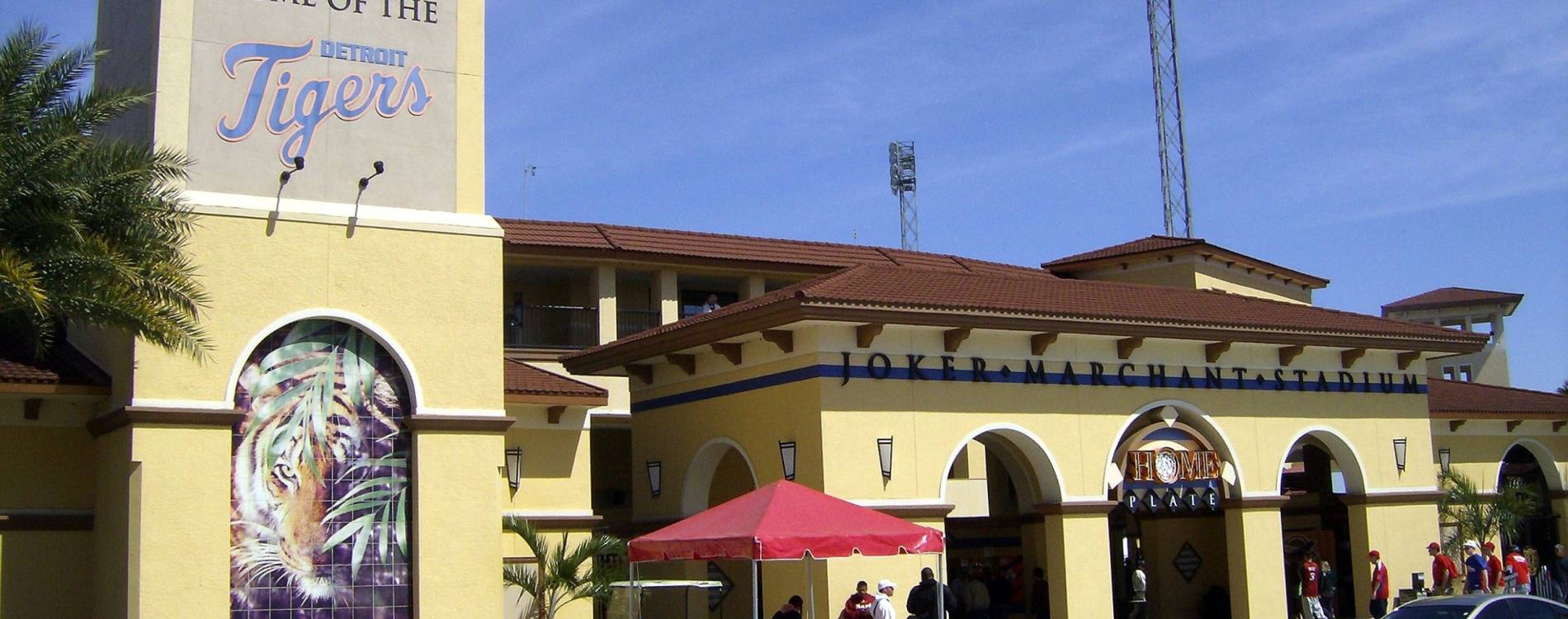 View from outside Joker Marchant Stadium