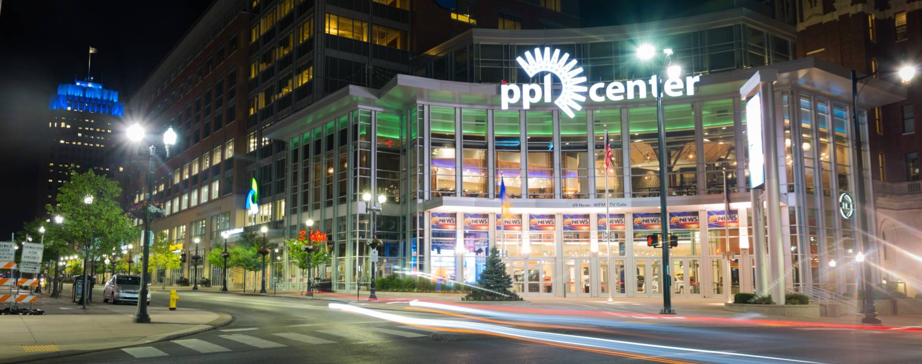 View from outside PPL Center