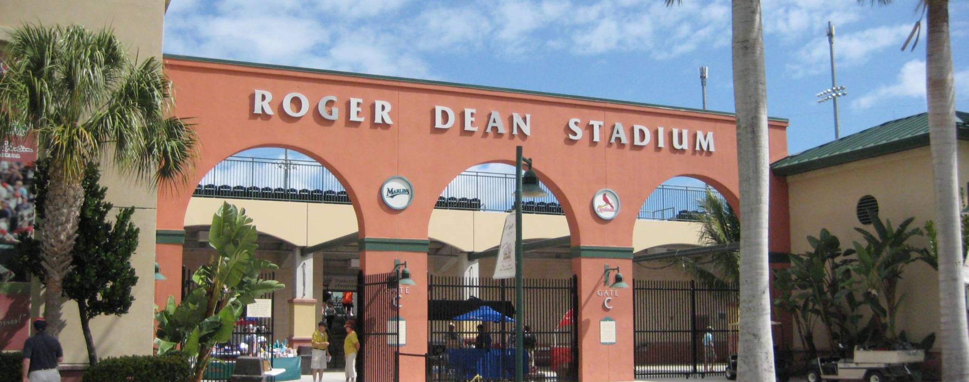 View from outside Roger Dean Chevrolet Stadium