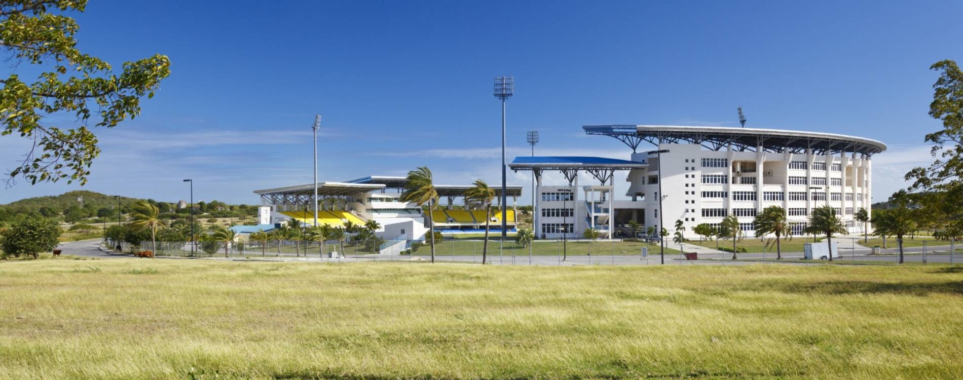 View from outside Sir Vivian Richards Stadium