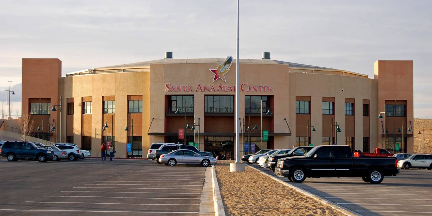 View from outside the Rio Rancho Events Center