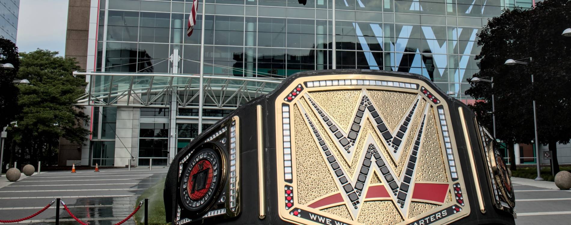 View from outside WWE headquarters