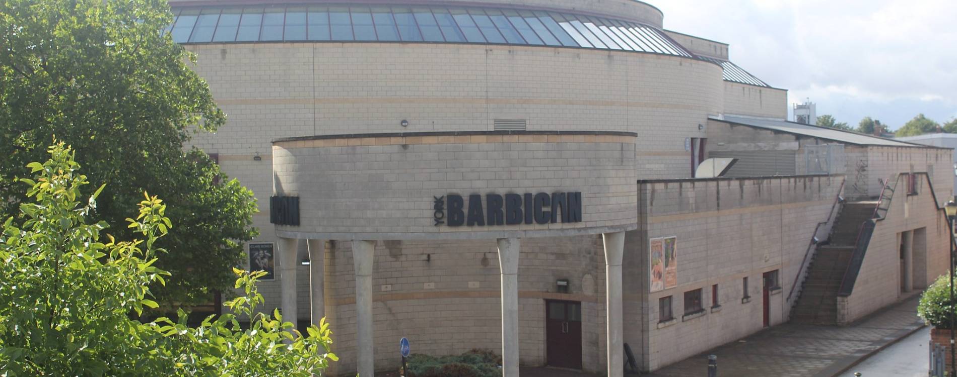 View from outside York Barbican