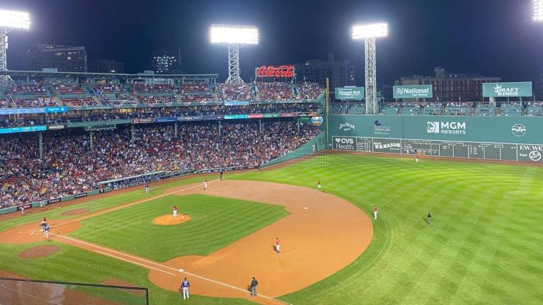 View from Pavilion Club Section 13