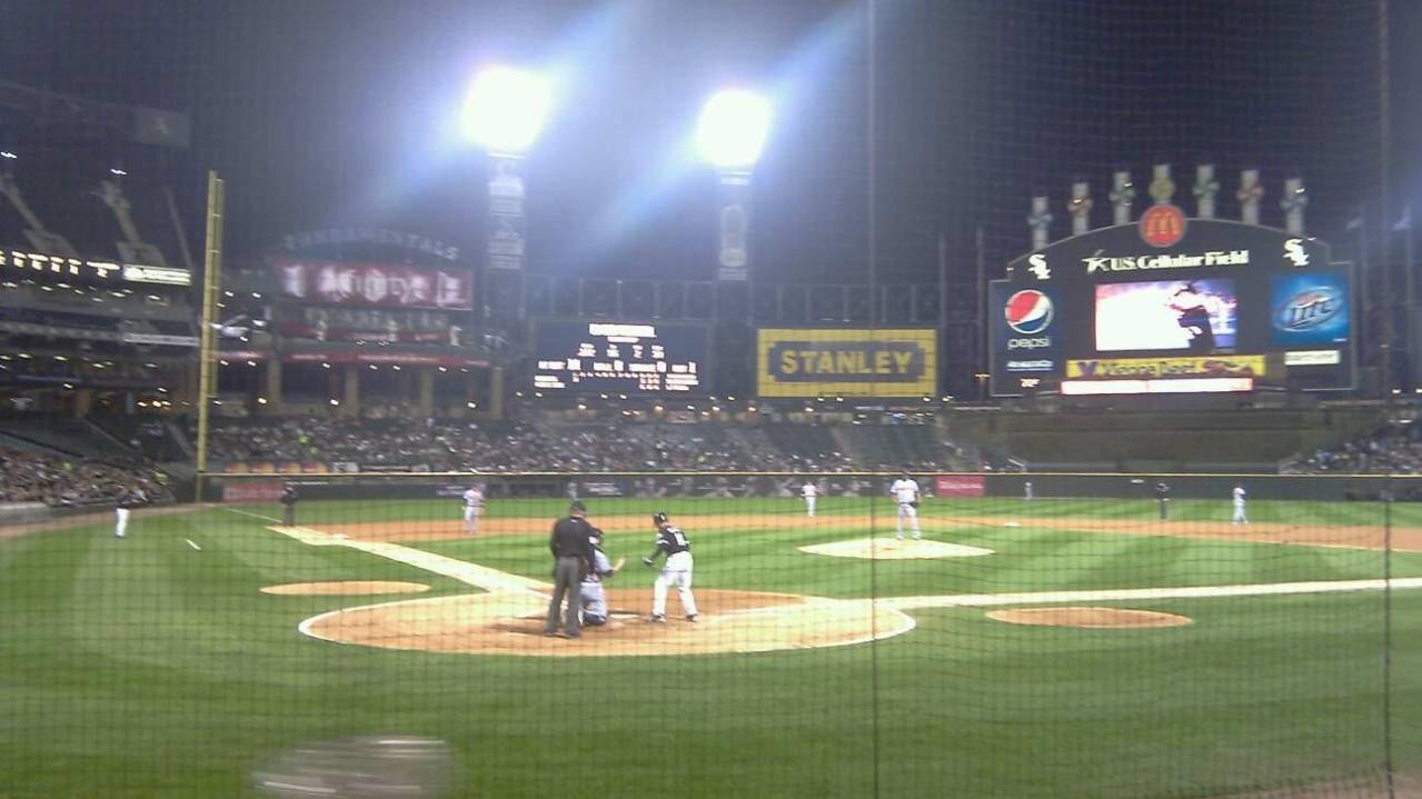 View from Row 7 in the Scout Seats