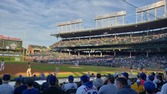 View from Section 10, Row 13