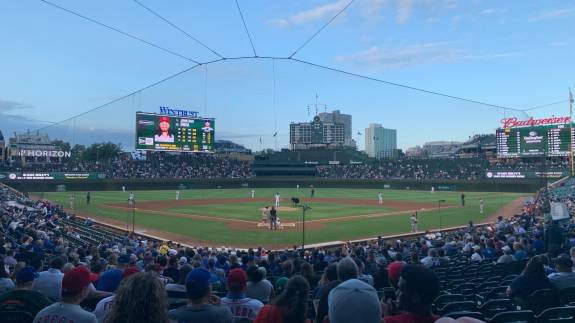 View from Section 118, Row 11