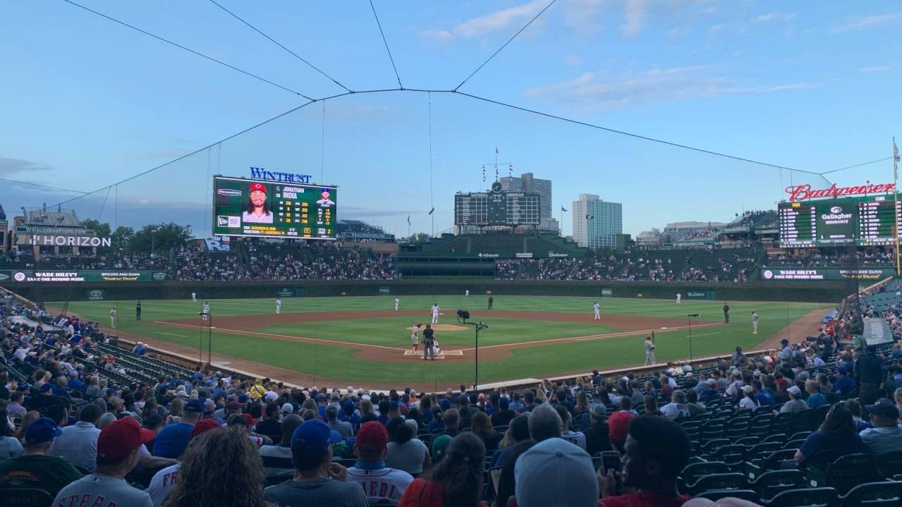 View from Section 118, Row 11