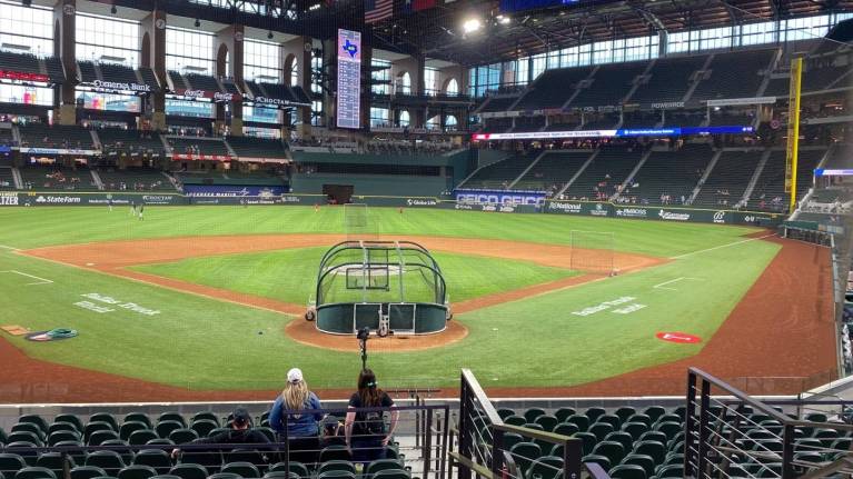 View from Section 13 of Globe Life Field