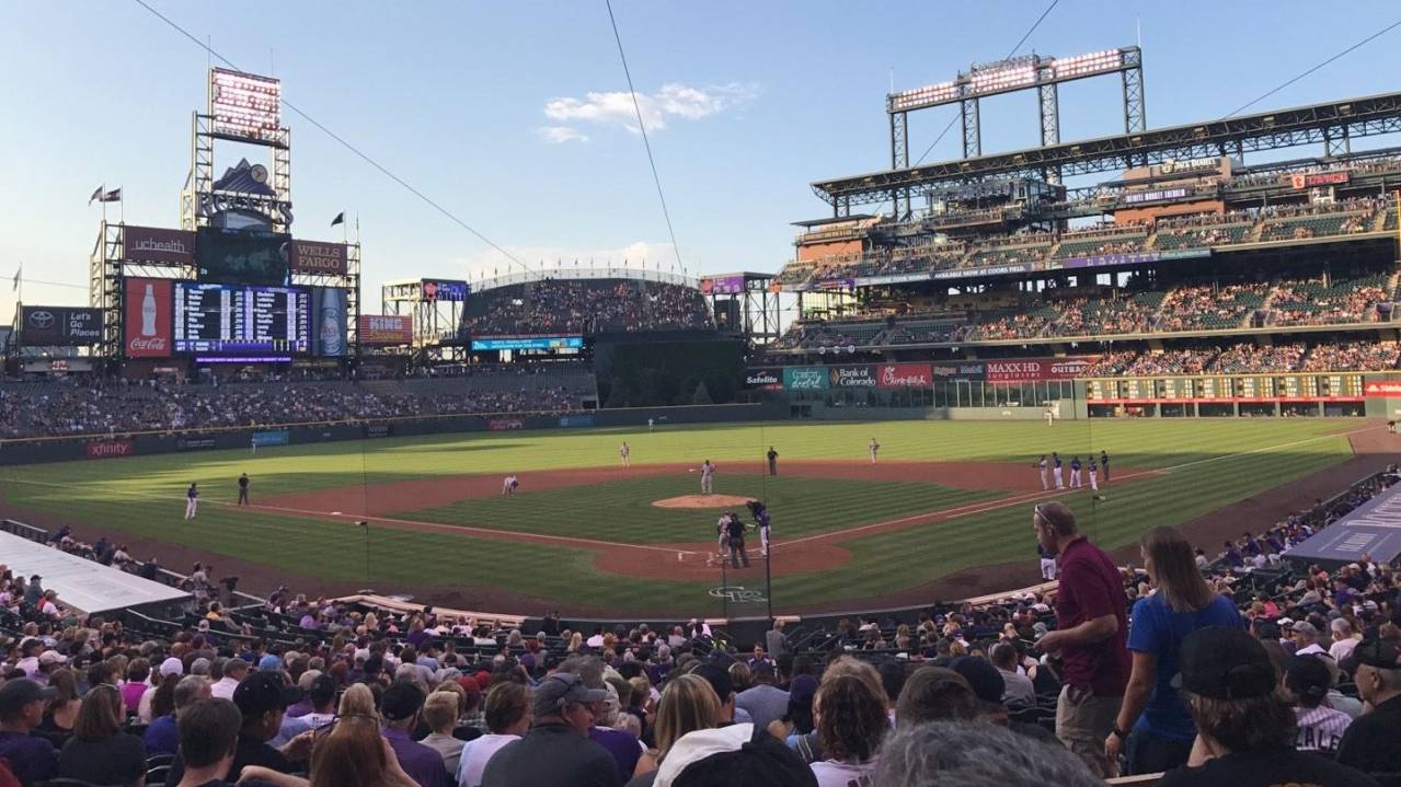 View from Section 131, Row 30