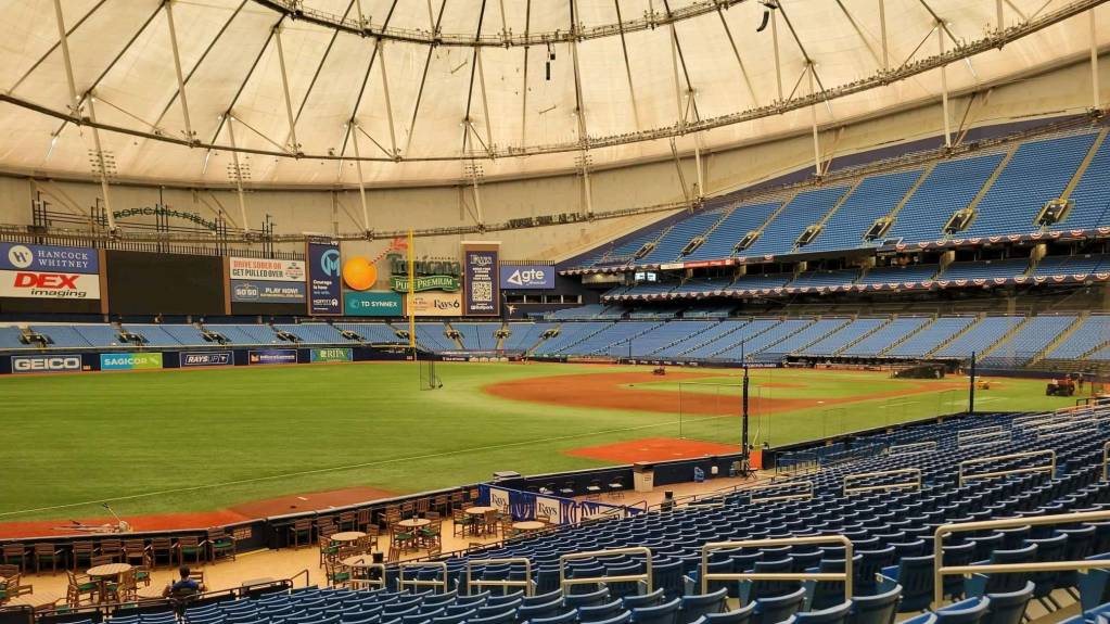 View from Section 131, Row CC