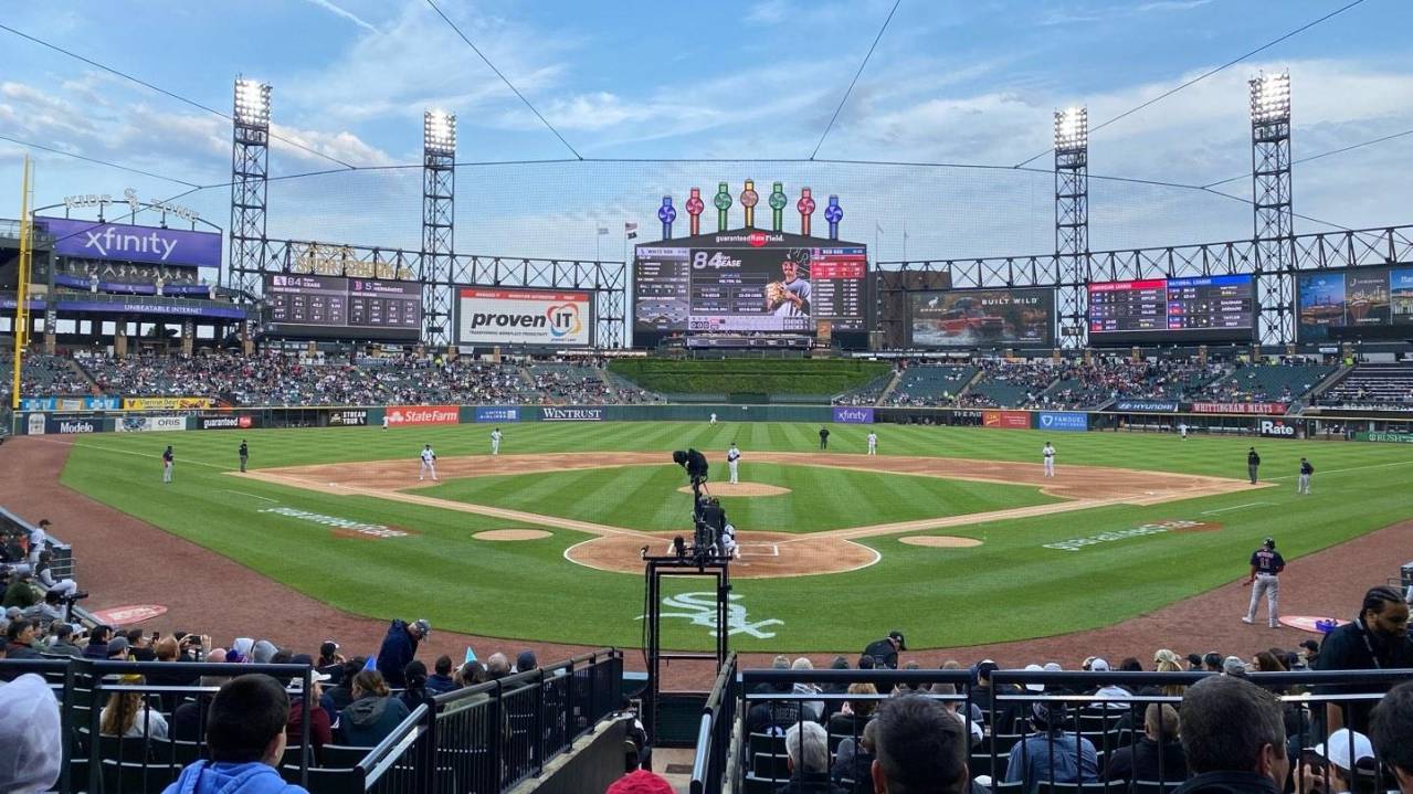 Lower (Sections 100159) Chicago White Sox vs Cleveland Guardians 8