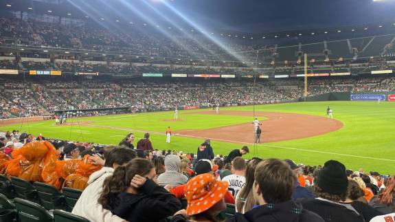 View from Section 14, Row 22