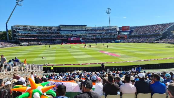 View from Section 15, Row V of the RES Wyatt Stand