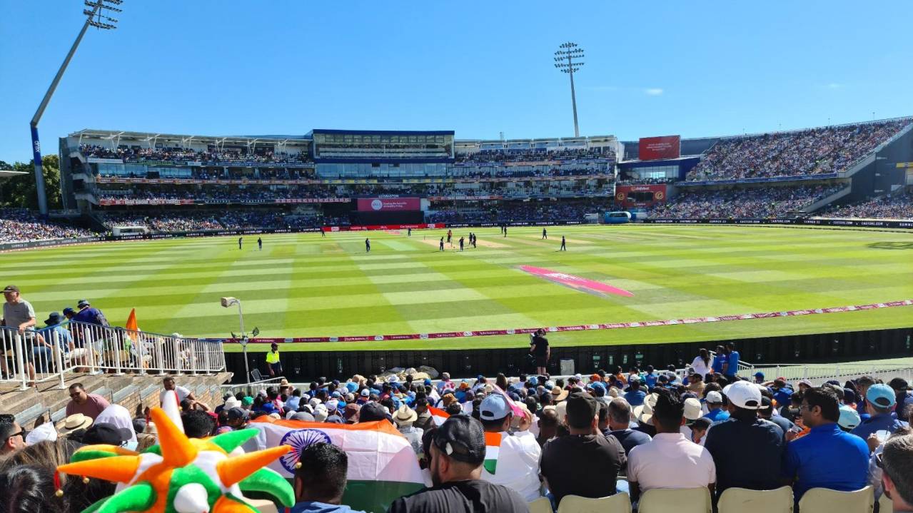 View from Section 15, Row V of the RES Wyatt Stand
