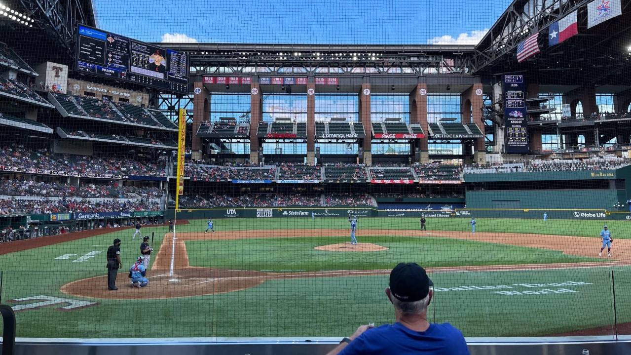 Lexus Club (Front of Sections 819) Texas Rangers vs Los Angeles